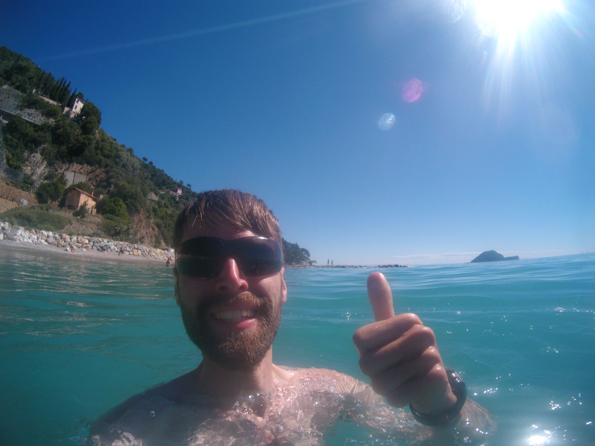 Selfie s morom-nie choroba ale more ako voda.