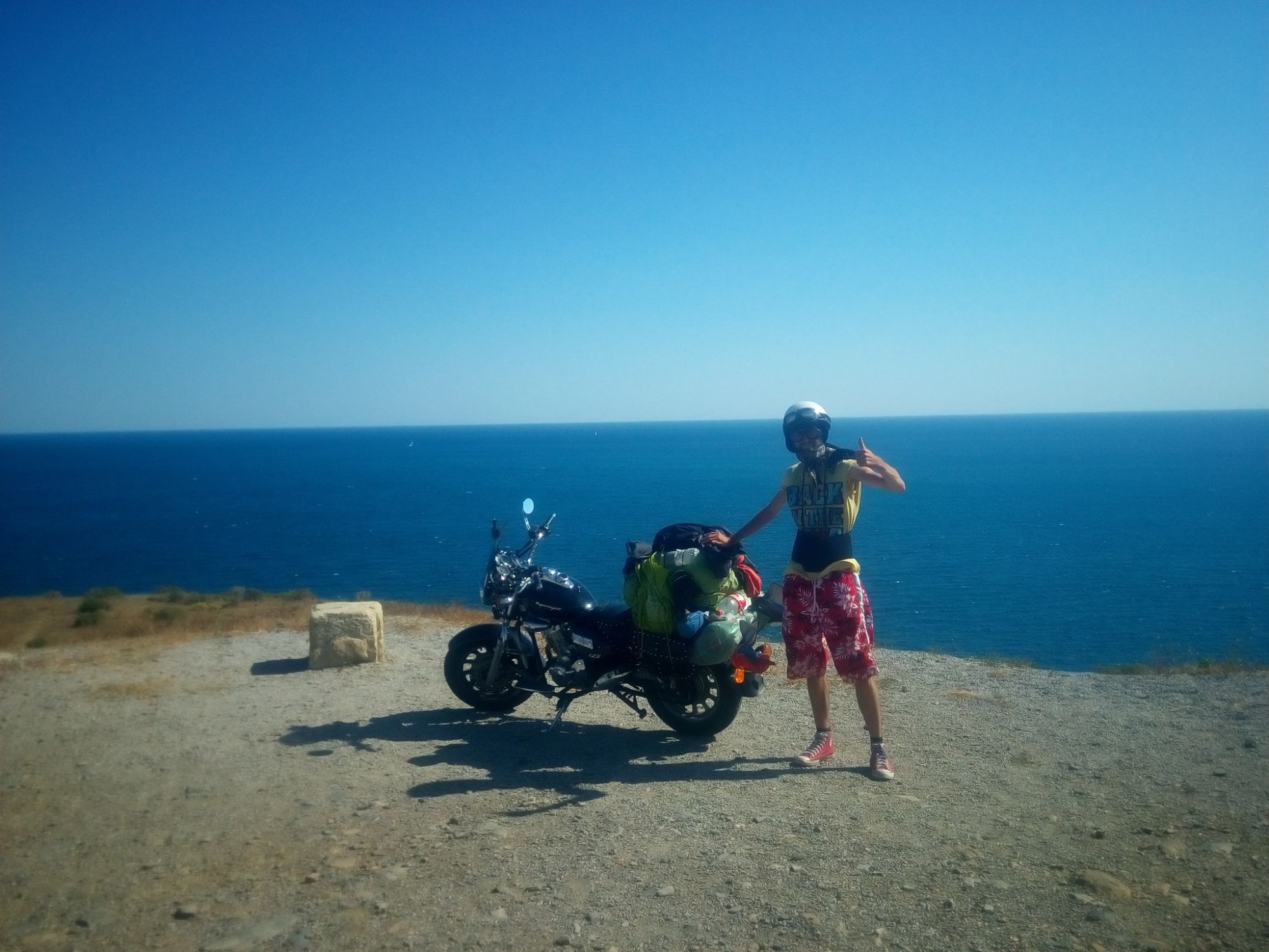 Palko a Čopraňa a modromodré more