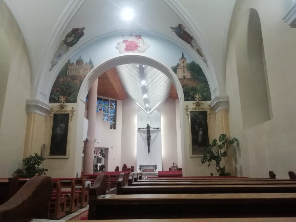 Snina - kostol povýšenia svätého kríža.